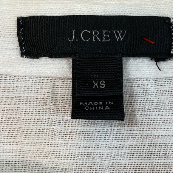 J. Crew Embroidered Tassel Beach Dress Tunic Top XS/S - Picture 11 of 13